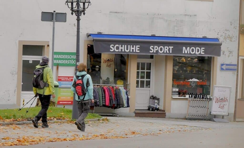 Der Sportshop Oberwiesenthal am Marktplatz